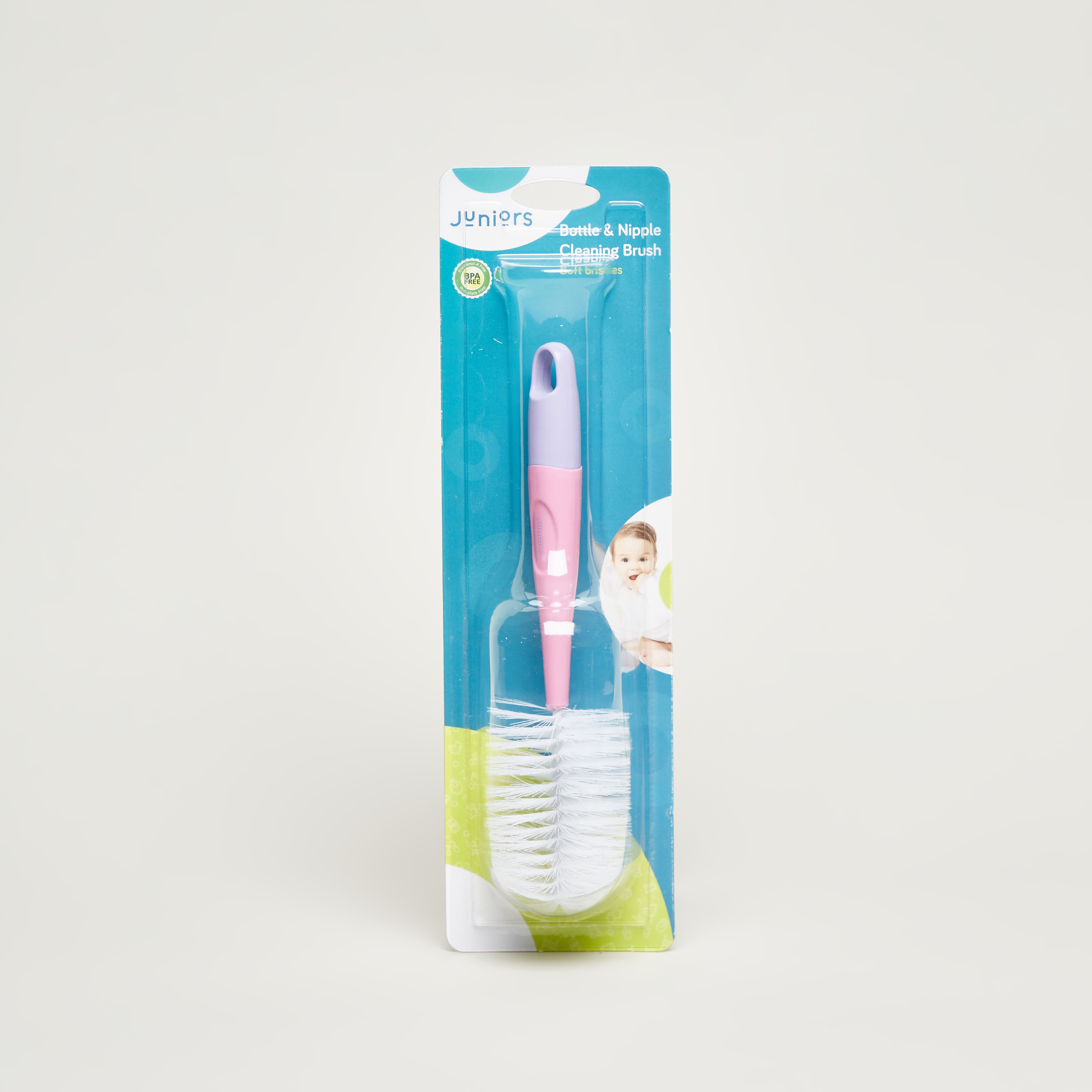 Juniors Bottle and Nipple Cleaning Brush-baby-feeding-accessories-image-1