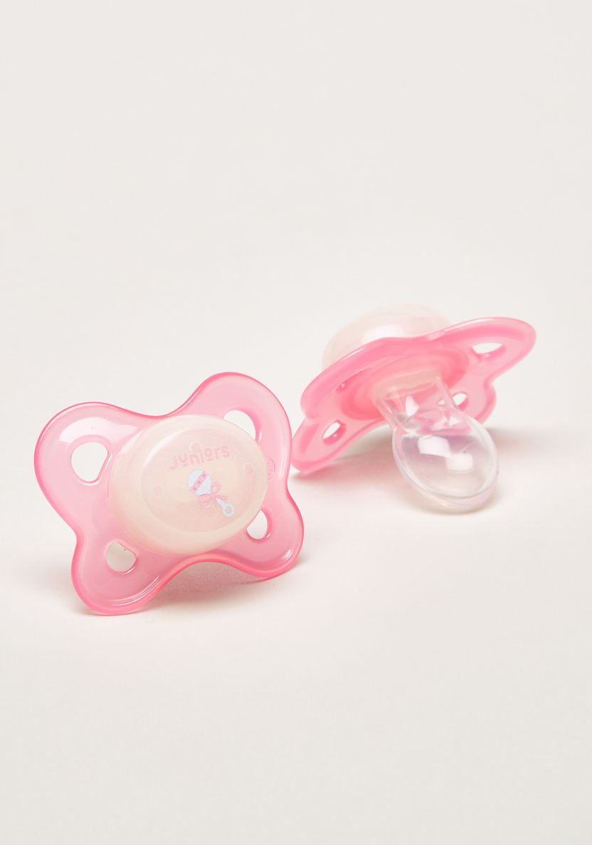 Juniors Nano Silicone Soother - Set of 2-Pacifiers-image-0