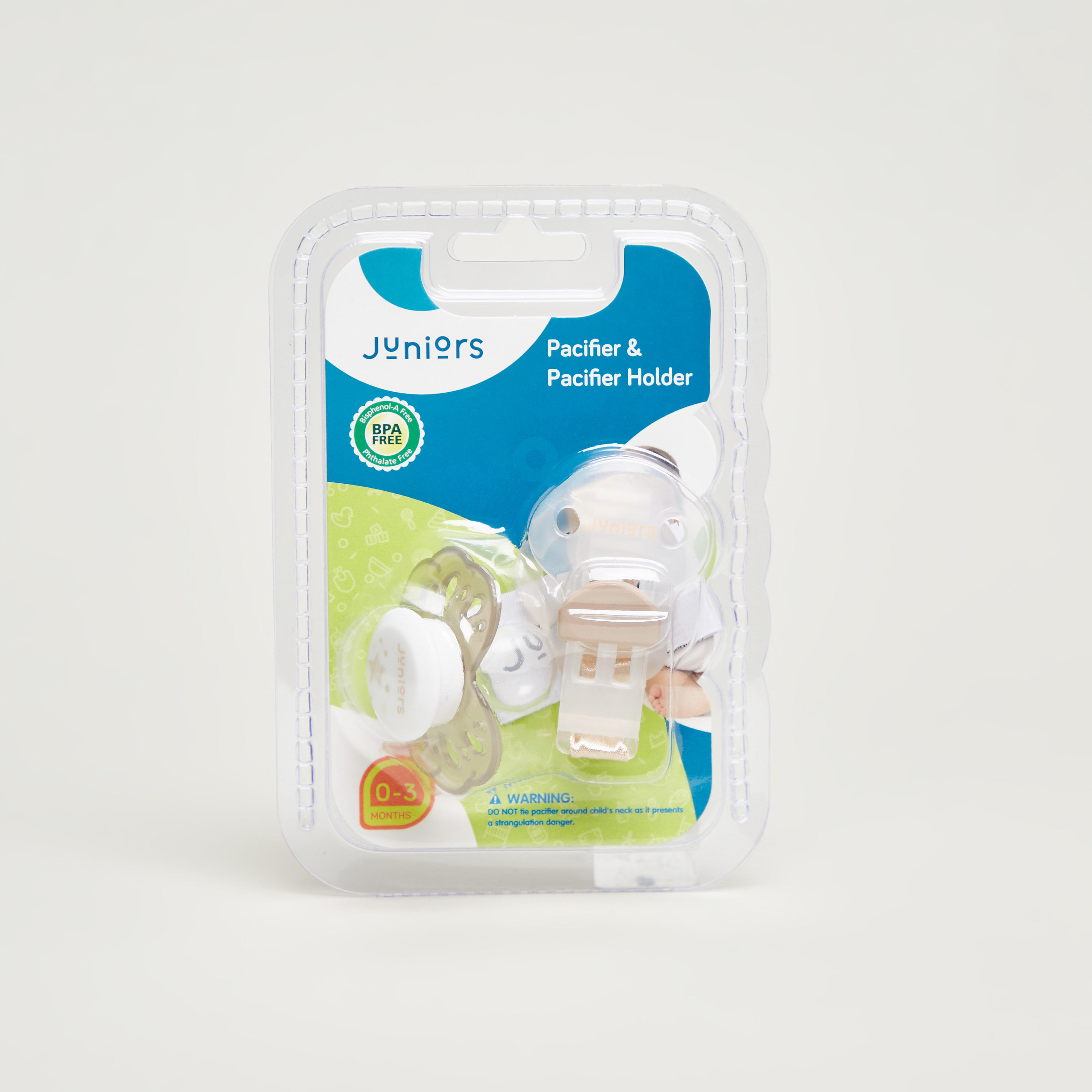 Juniors Pacifier with Holder-baby-feeding-pacifiers-image-1