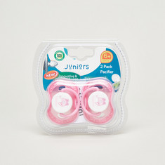Junior Printed 2-Piece Soother Set - 6 months+