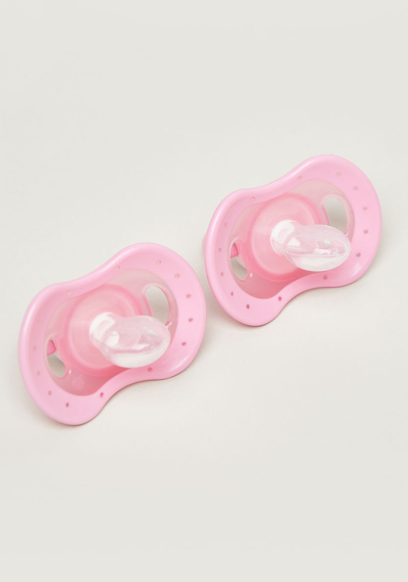 Junior Printed 2-Piece Soother Set - 6 months+-Pacifiers-image-2