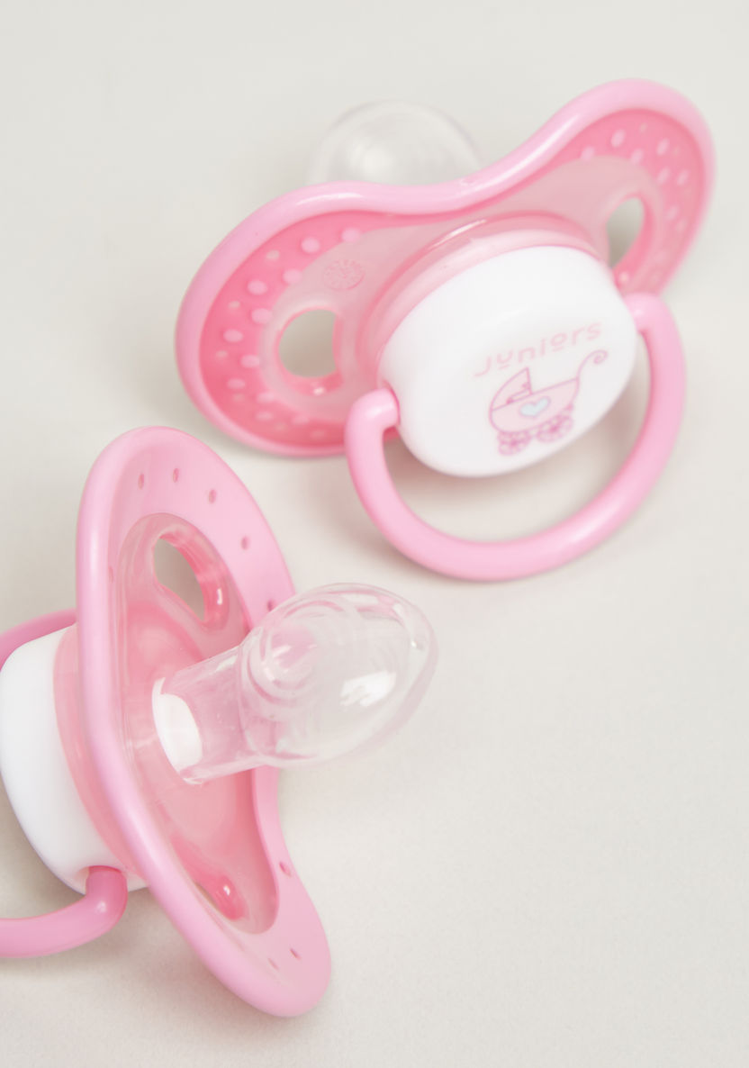Junior Printed 2-Piece Soother Set - 6 months+-Pacifiers-image-3
