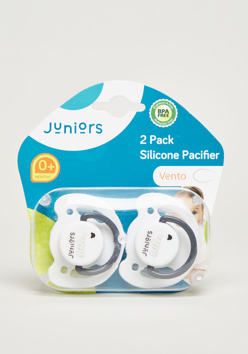 Junior Printed 2-Piece Soother Set - 0-3 months-Pacifiers-image-0