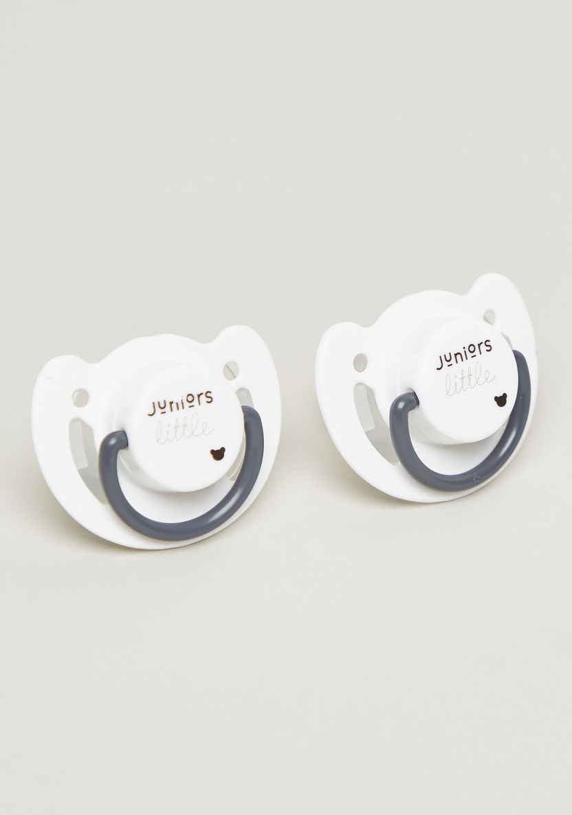 Junior Printed 2-Piece Soother Set - 0-3 months-Pacifiers-image-1