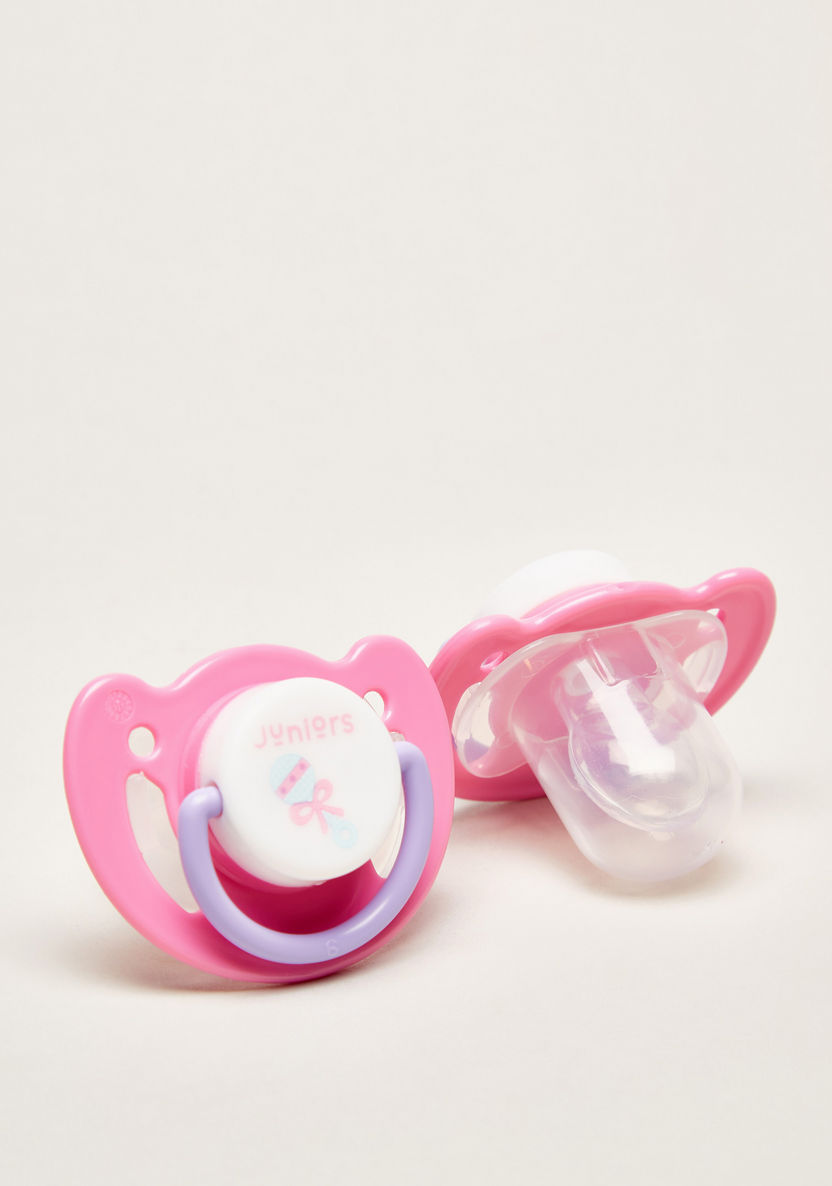 Juniors Nano Silicone Soother - Set of 2-Pacifiers-image-0