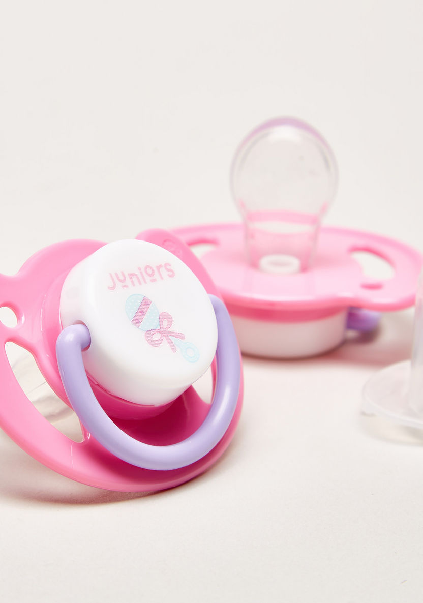 Juniors Nano Silicone Soother - Set of 2-Pacifiers-image-2