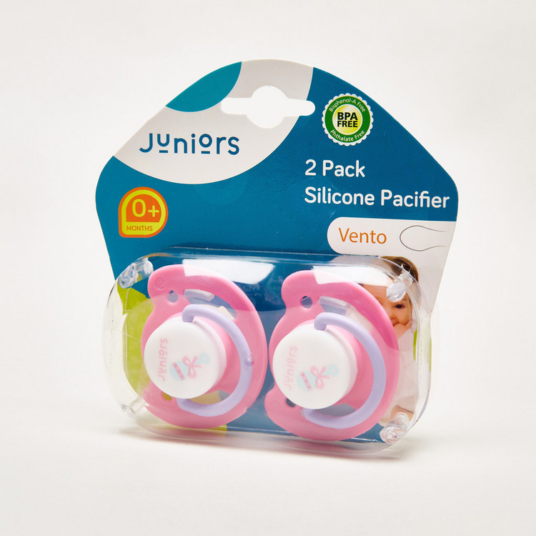 Juniors Nano Silicone Soother - Set of 2