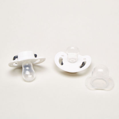 Juniors Little 2-Pack Silicone Soother - 3 months+-Pacifiers-image-1