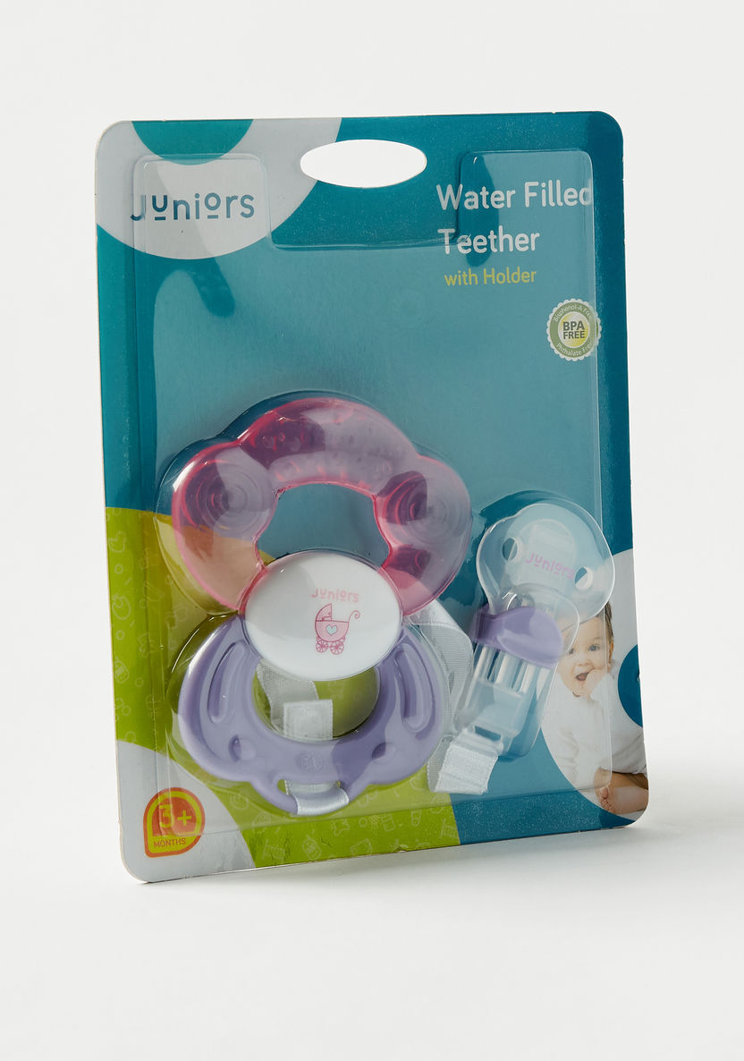 Juniors Printed Water Filled Teether with Holder-Teethers-image-1