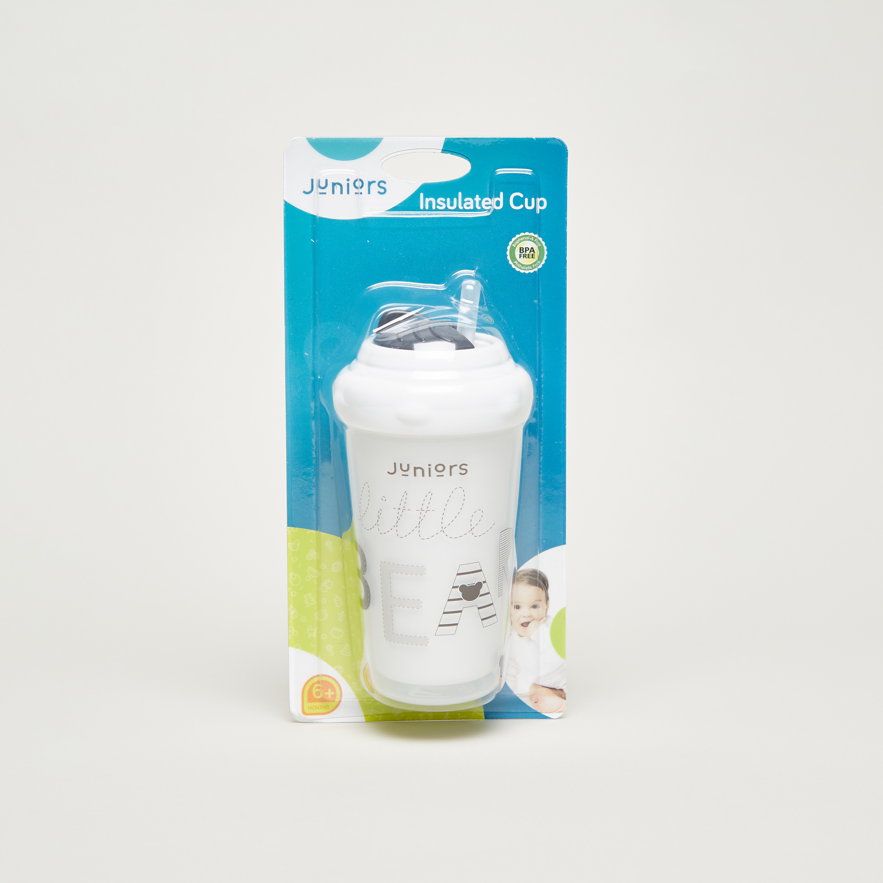 كوب رياضي عازل للحرارة بقشة ليتل بير من جونيورز - 210 مل-baby-feeding-mealtimeessentials-image-4