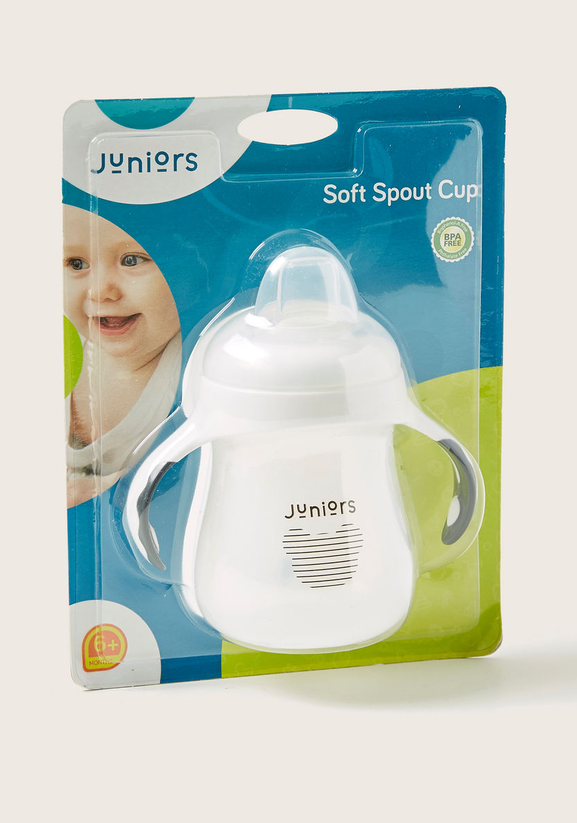 Juniors Printed Spout Cup with Handles - 250 ml-Mealtime Essentials-image-5