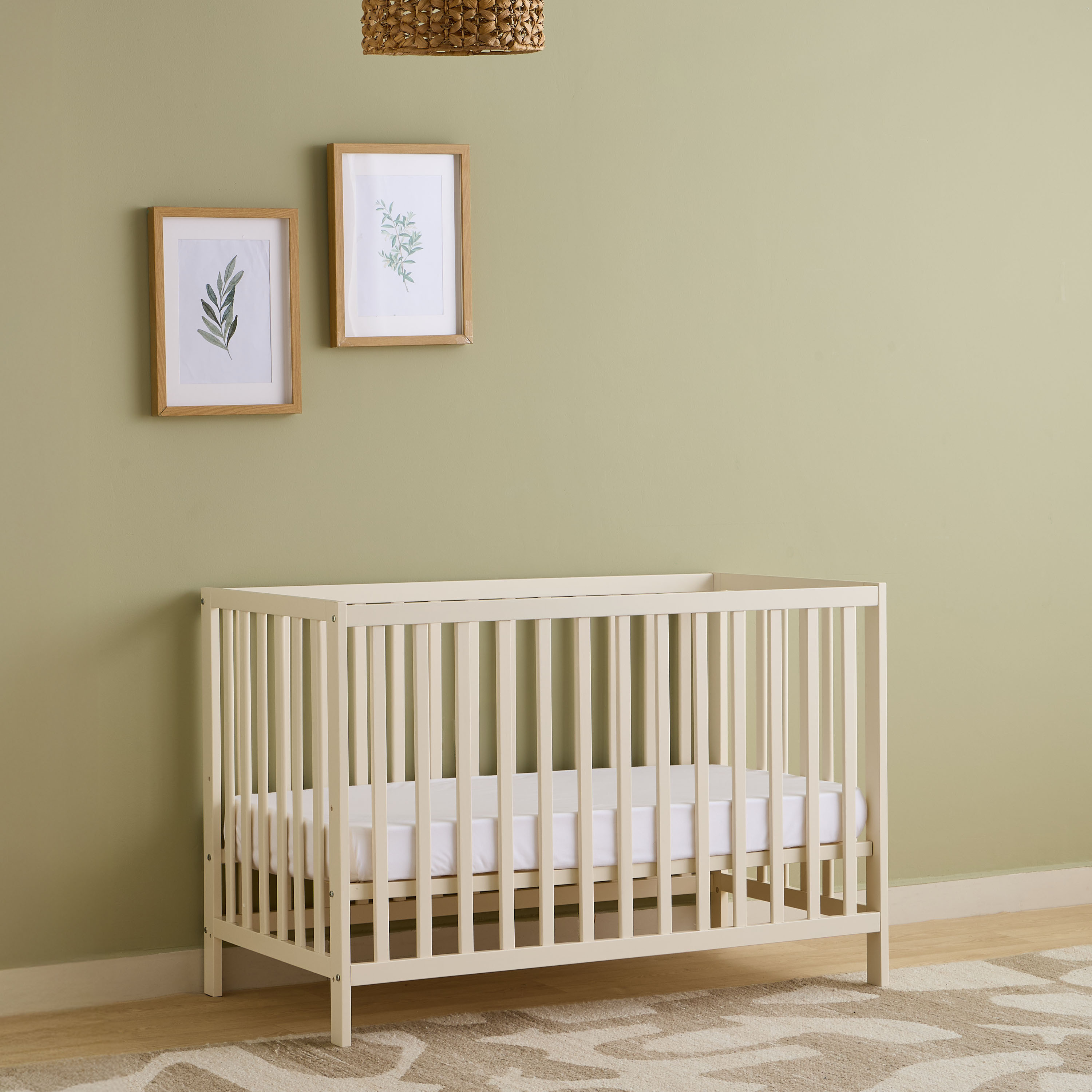 سرير أطفال بارتفاع قابل للتعديل دارفين من جونيورز - (حتى 3 سنوات)-baby-nursery-furniture-cribsandbeds-babycribs-image-3
