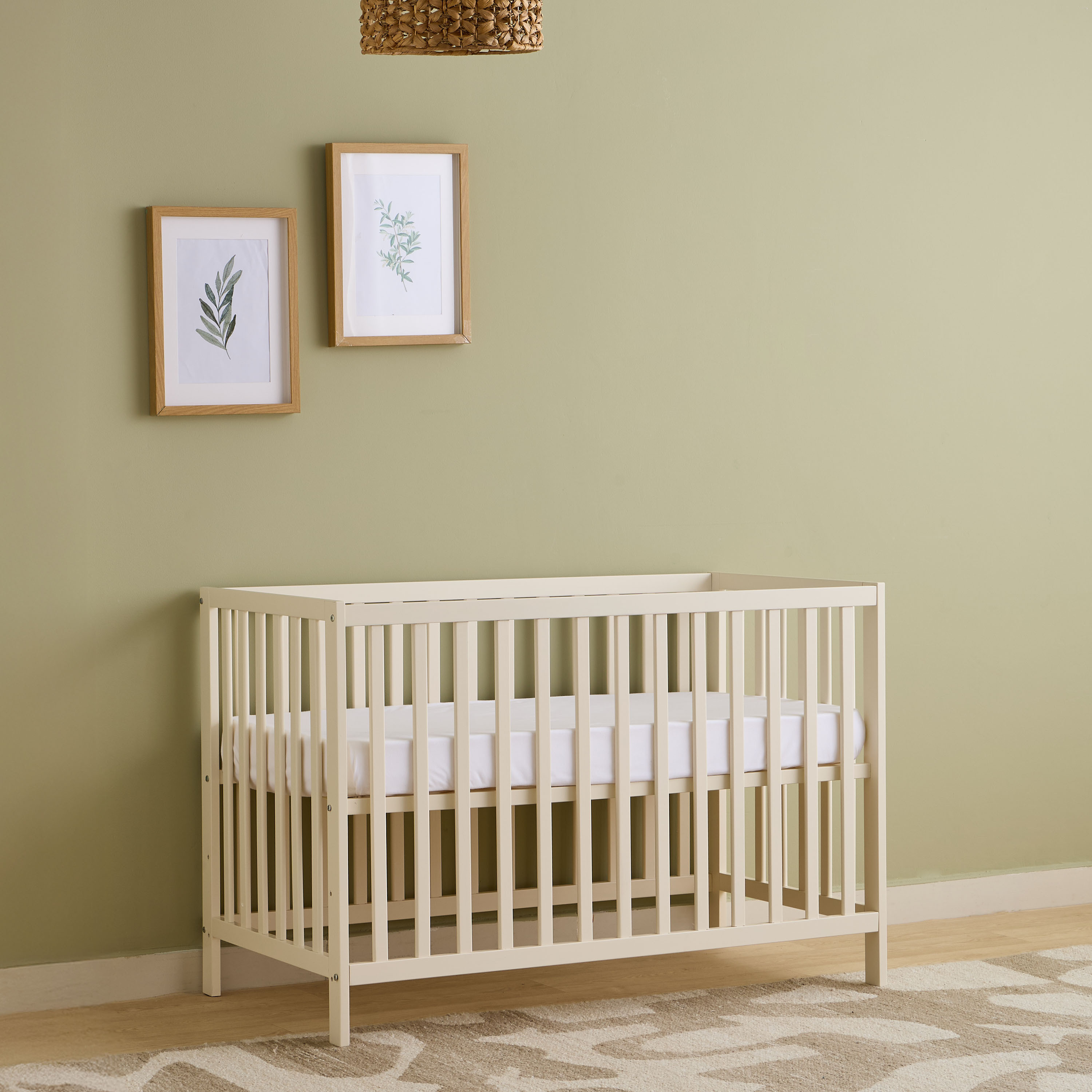 سرير أطفال بارتفاع قابل للتعديل دارفين من جونيورز - (حتى 3 سنوات)-baby-nursery-furniture-cribsandbeds-babycribs-image-4