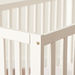 Juniors Darvin White Wooden Baby Crib with Three Adjustable Heights (Up to 3 years)-Baby Cribs-thumbnail-6