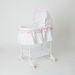 Juniors Rudy Kitty Printed Bassinet with Canopy-Cradles and Bassinets-thumbnail-0