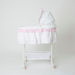 Juniors Rudy Kitty Printed Bassinet with Canopy-Cradles and Bassinets-thumbnail-1