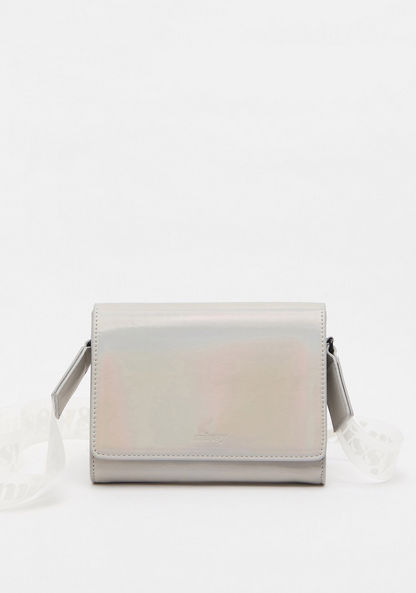 Missy Iridescent Crossbody Bag with Adjustable Strap-Women%27s Handbags-image-0