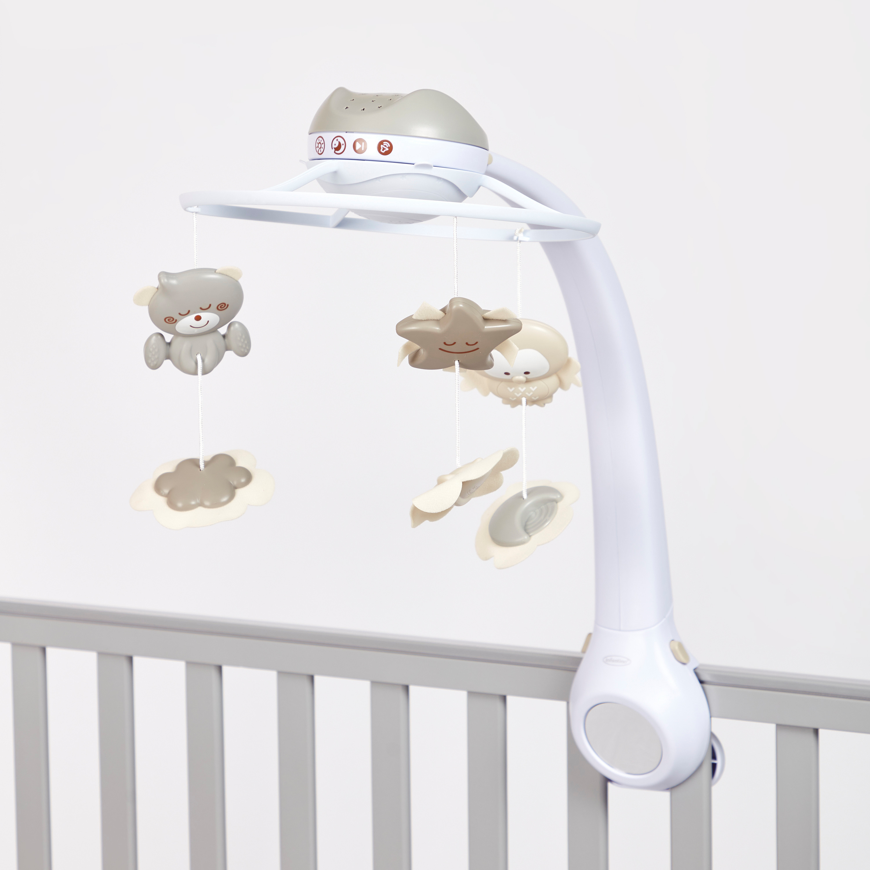 infantino 3 in 1 Projector Musical Mobile-toys-babyandtoddlertoys-cribtoys-image-1