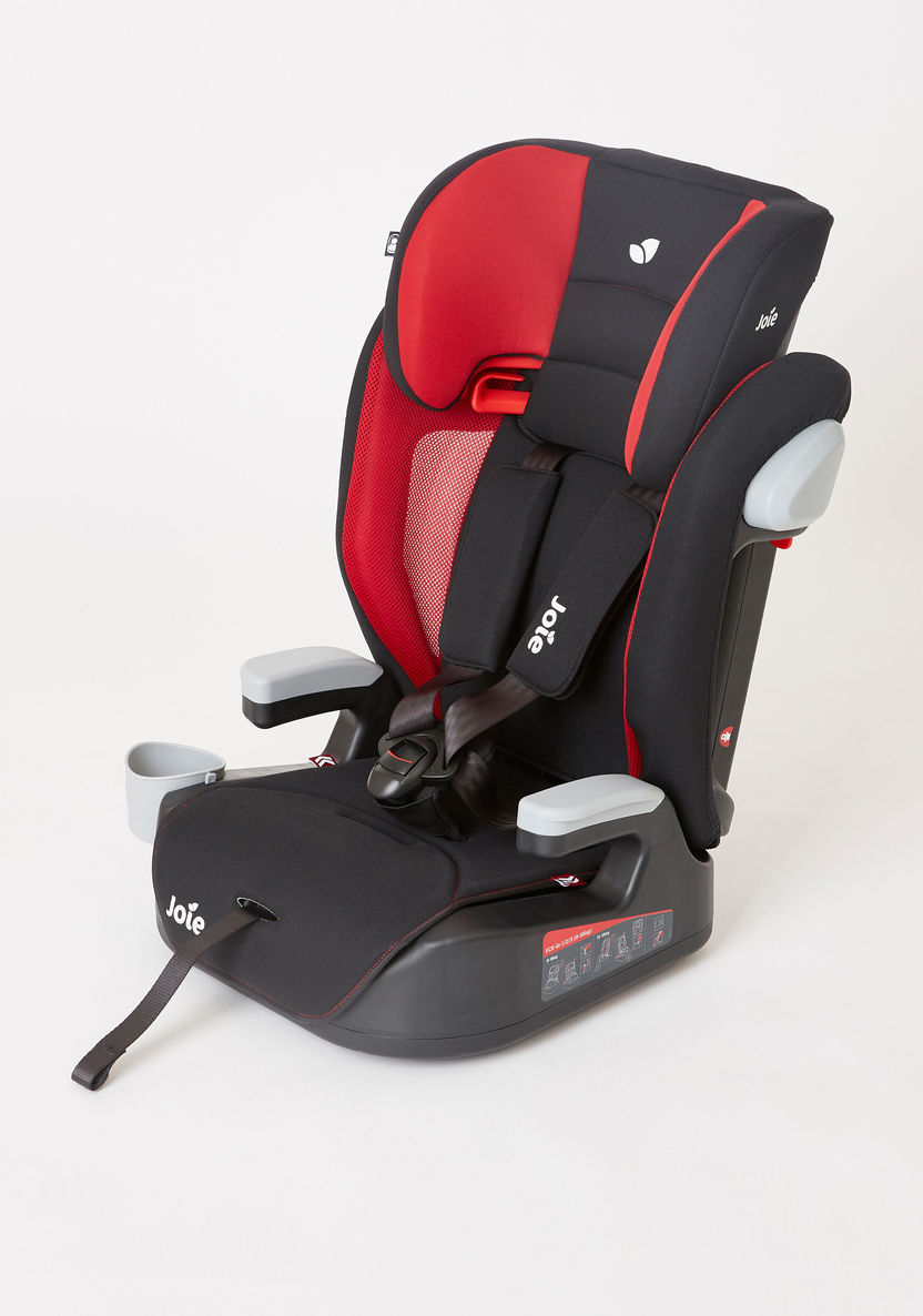 Joie Elevate Black and Red Car Seat with Side Impact Protection (Upto 12 years)-Car Seats-image-0