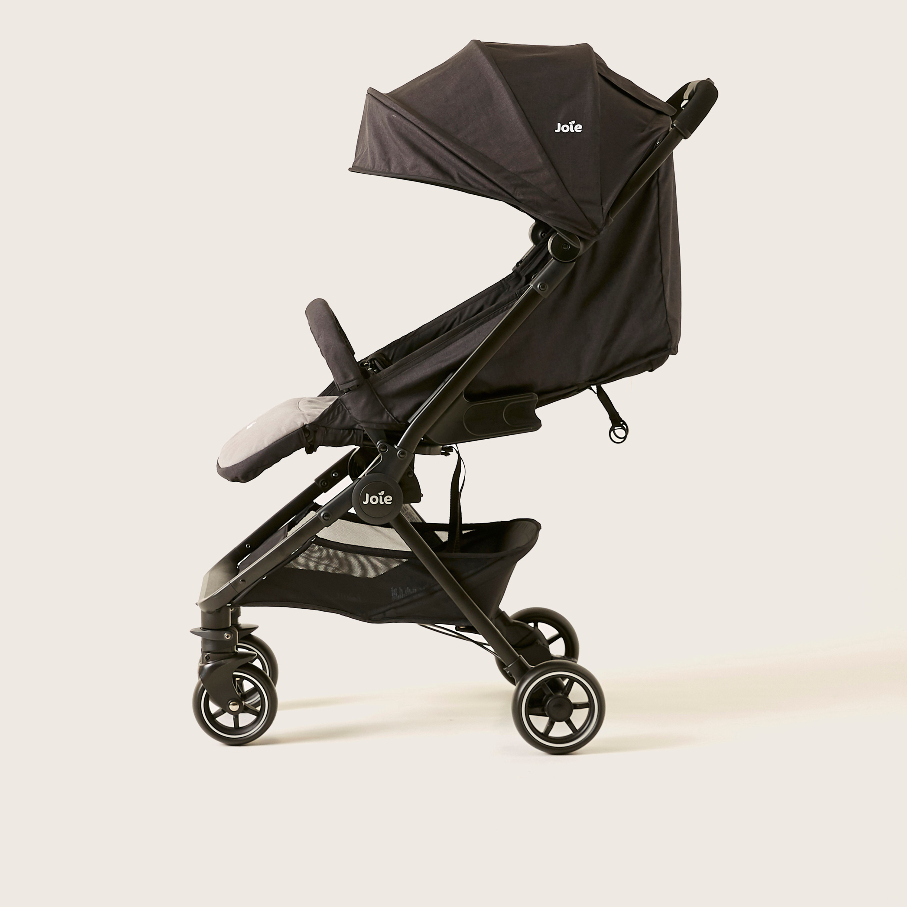 Joie Black Cabin Approved Stroller with Metal Frame, Wheel Lock and Compact Fold Carry-baby-gear-strollersandprams-strollers-image-8