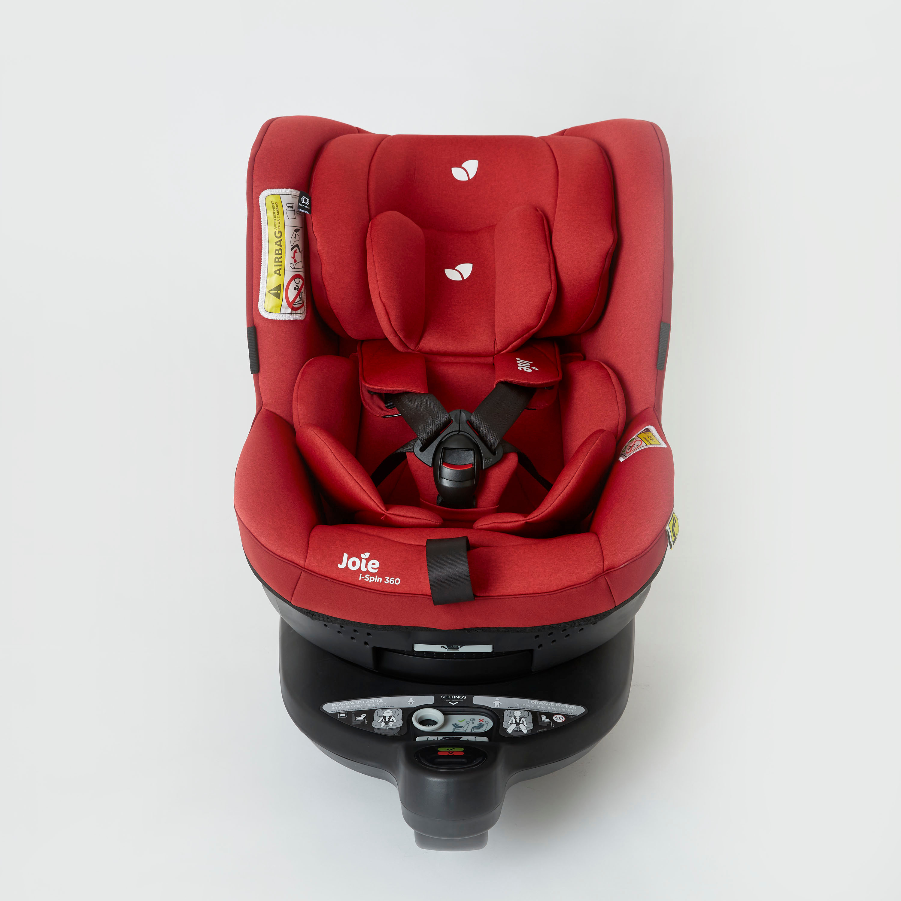 Joie i-Spin 360 Red Baby Car Seat with 5-Point Safety Harness (Upto 4 years)-baby-gear-carseats-image-1