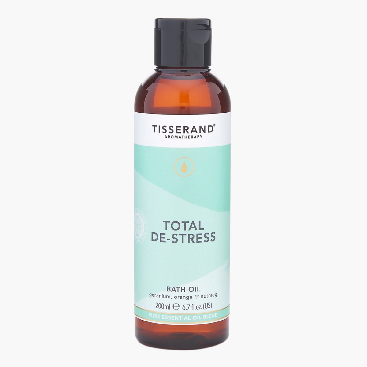 Tisserand Total De-Stress Bath Oil - 200 ml