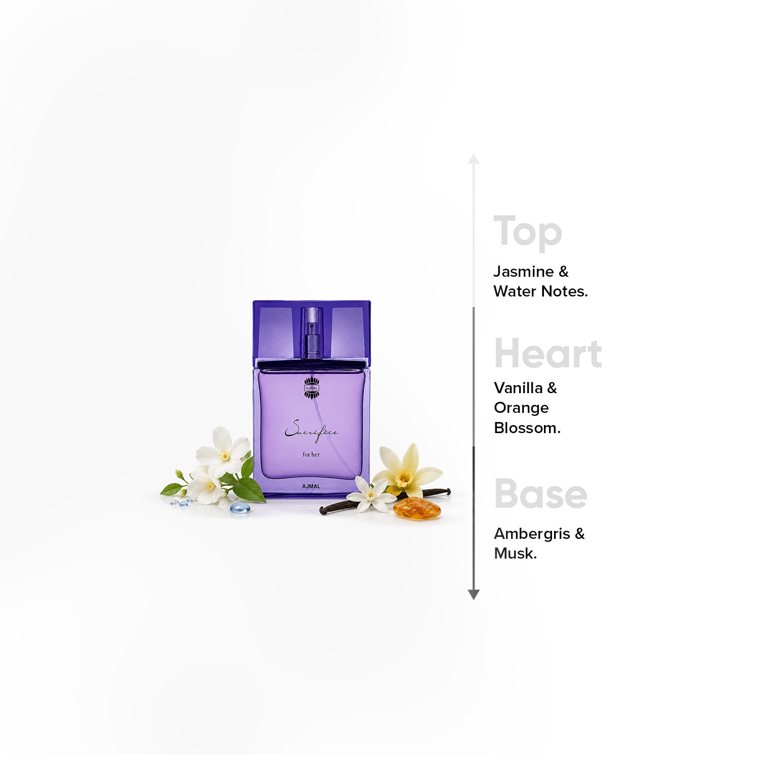 Ajmal Sacrifice Eau De Parfum Spray for Women - 50 ml-beautyandpersonalcare-fragrance-women-image-4