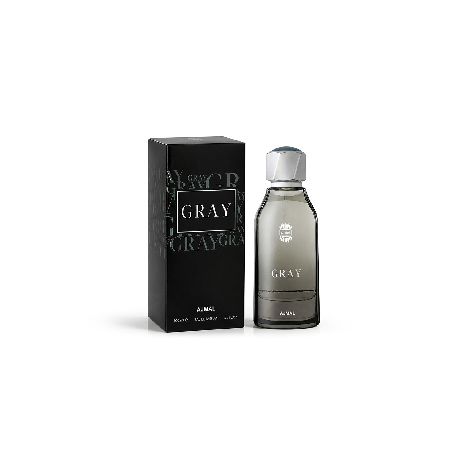 Ajmal Gray Eau De Parfum Spray for Men - 100 ml-beautyandpersonalcare-fragrance-men-image-2