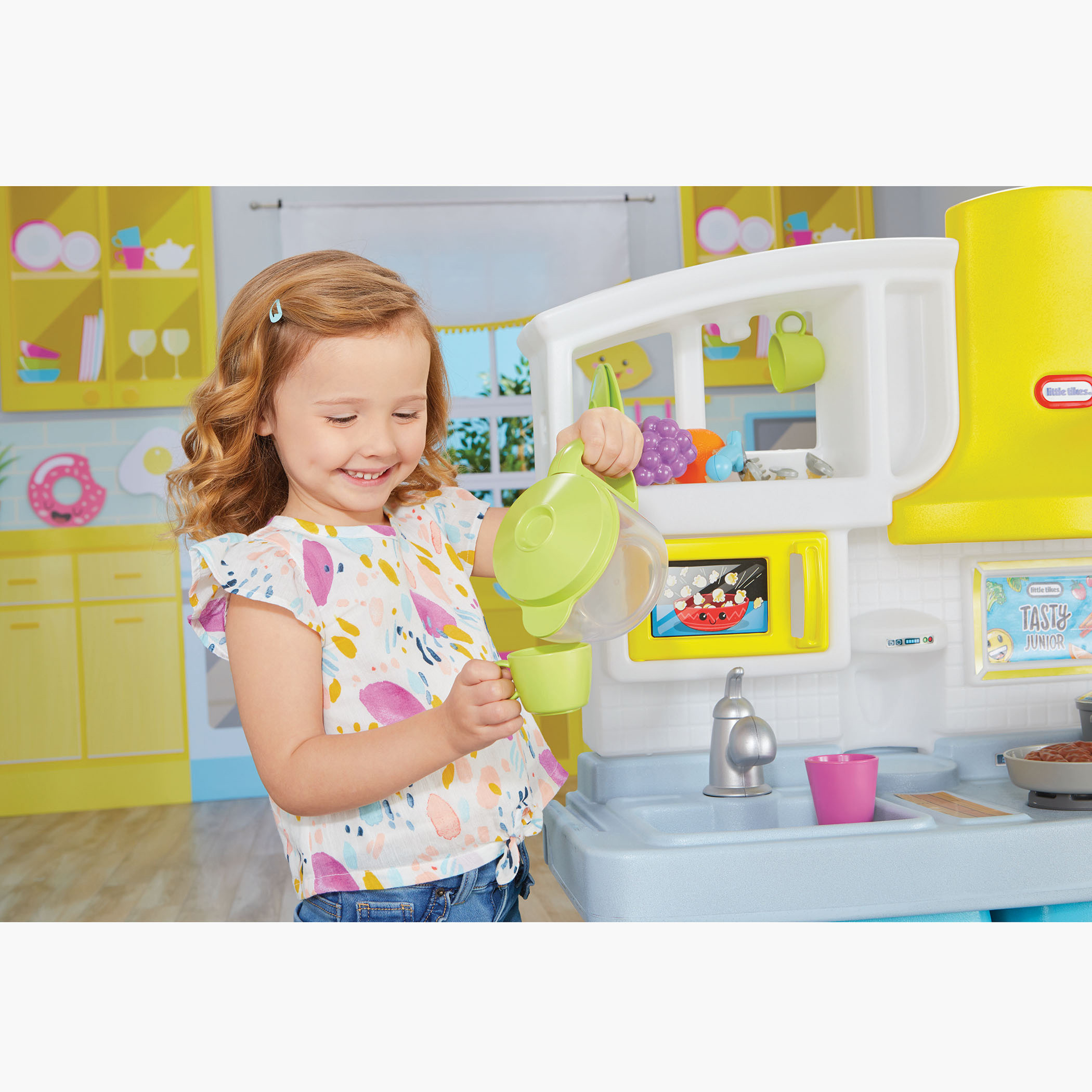 مجموعة المطبخ تيستي جونيور بيك آند شيك من ليتل تايكس-toys-roleplay-kitchensets-image-20