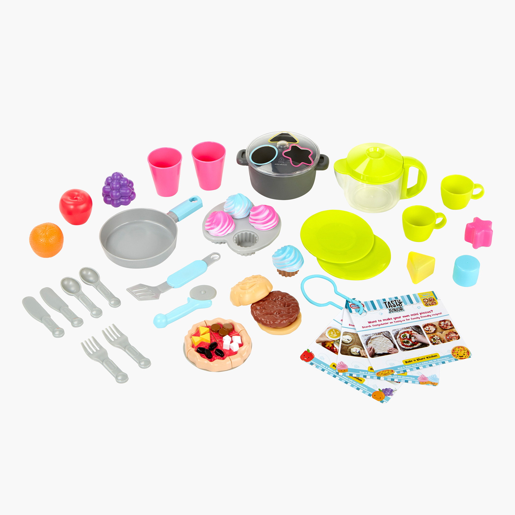 مجموعة المطبخ تيستي جونيور بيك آند شيك من ليتل تايكس-toys-roleplay-kitchensets-image-5