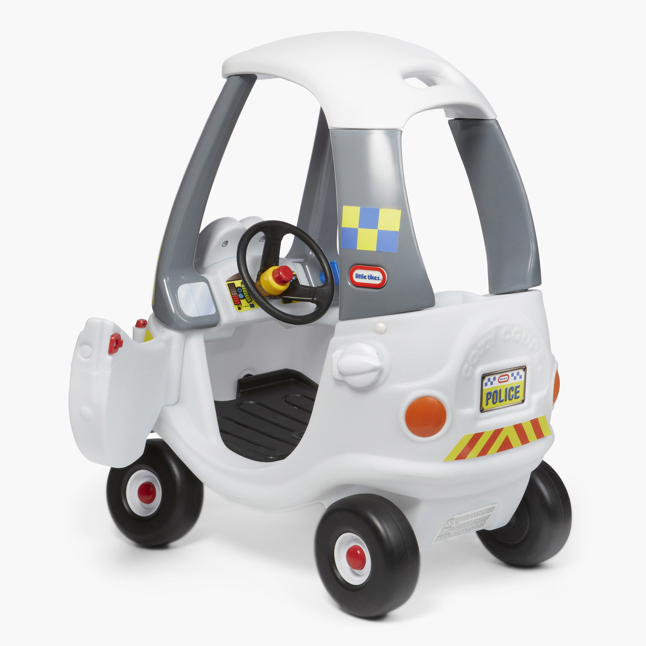 little tikes Police Response Cozy Coupe-toys-outdoor-bikesandrideons-manualrideons-image-4