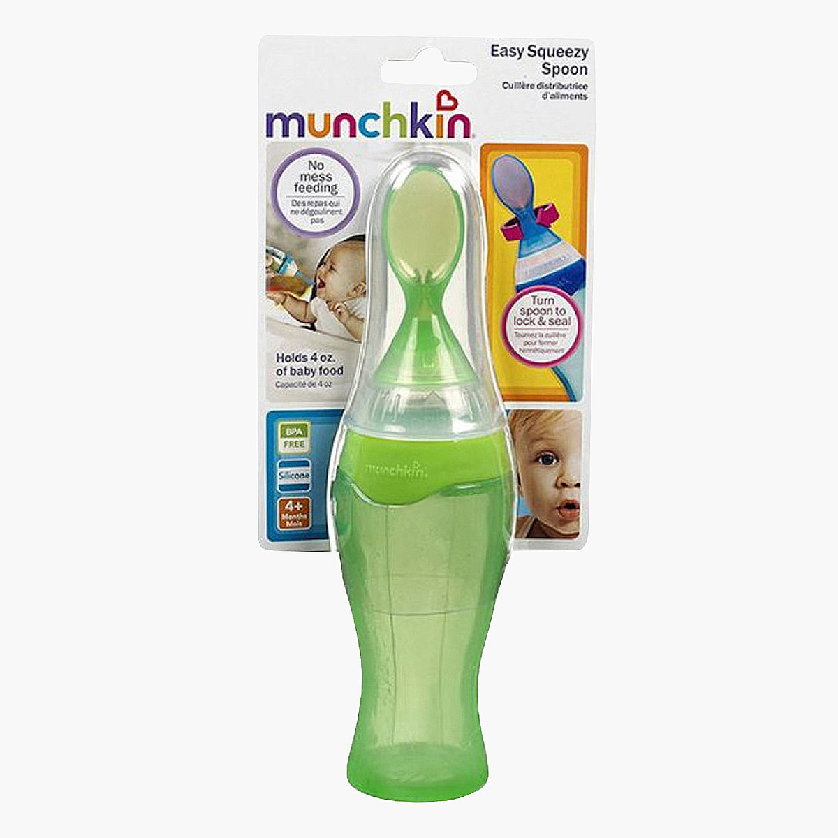 Shop Munchkin Assorted Easy Squeezy Spoon Online Babyshop Saudi