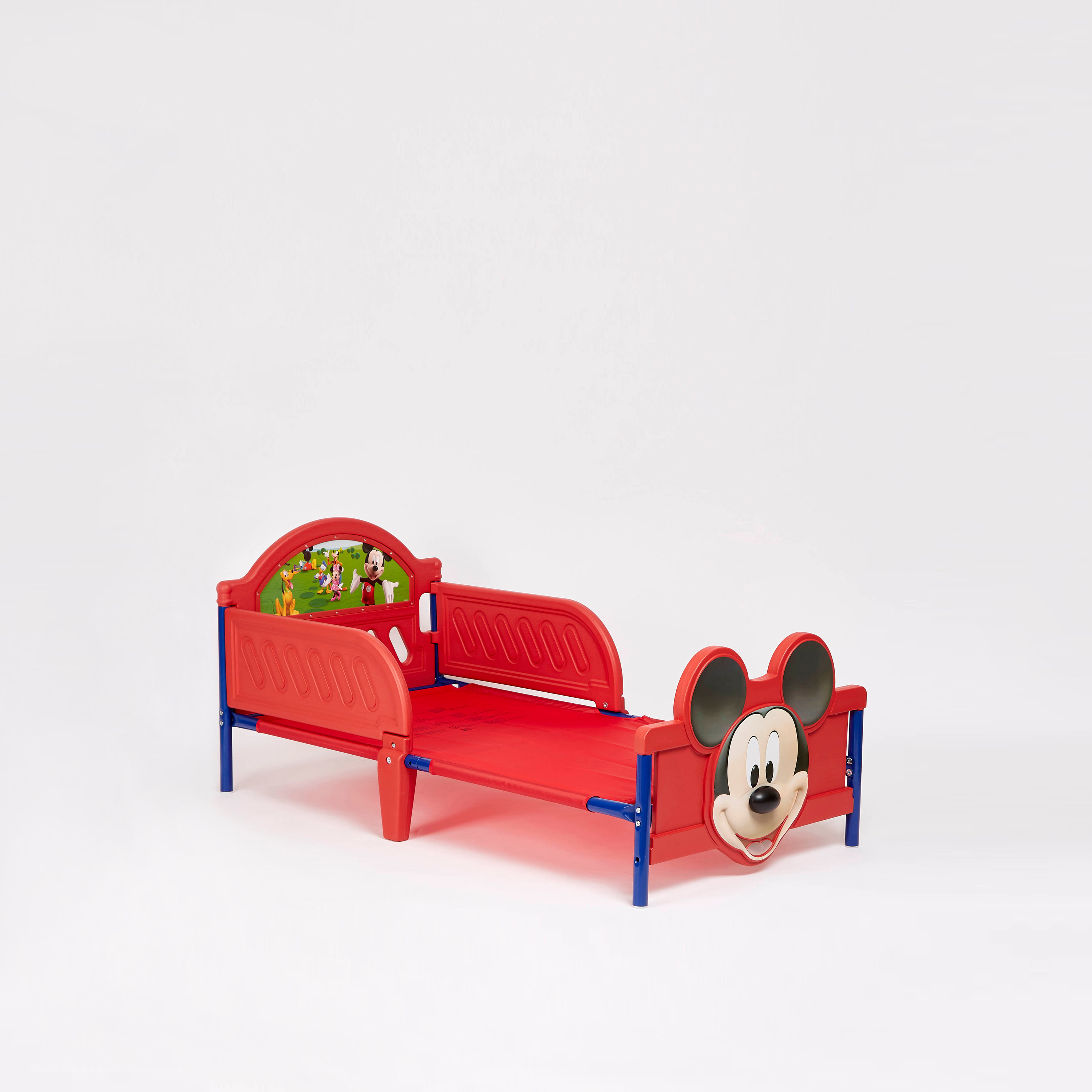 سرير ديزني ميكي ماوس للأطفال الصغار - أحمر-baby-nursery-furniture-cribsandbeds-beds-image-1