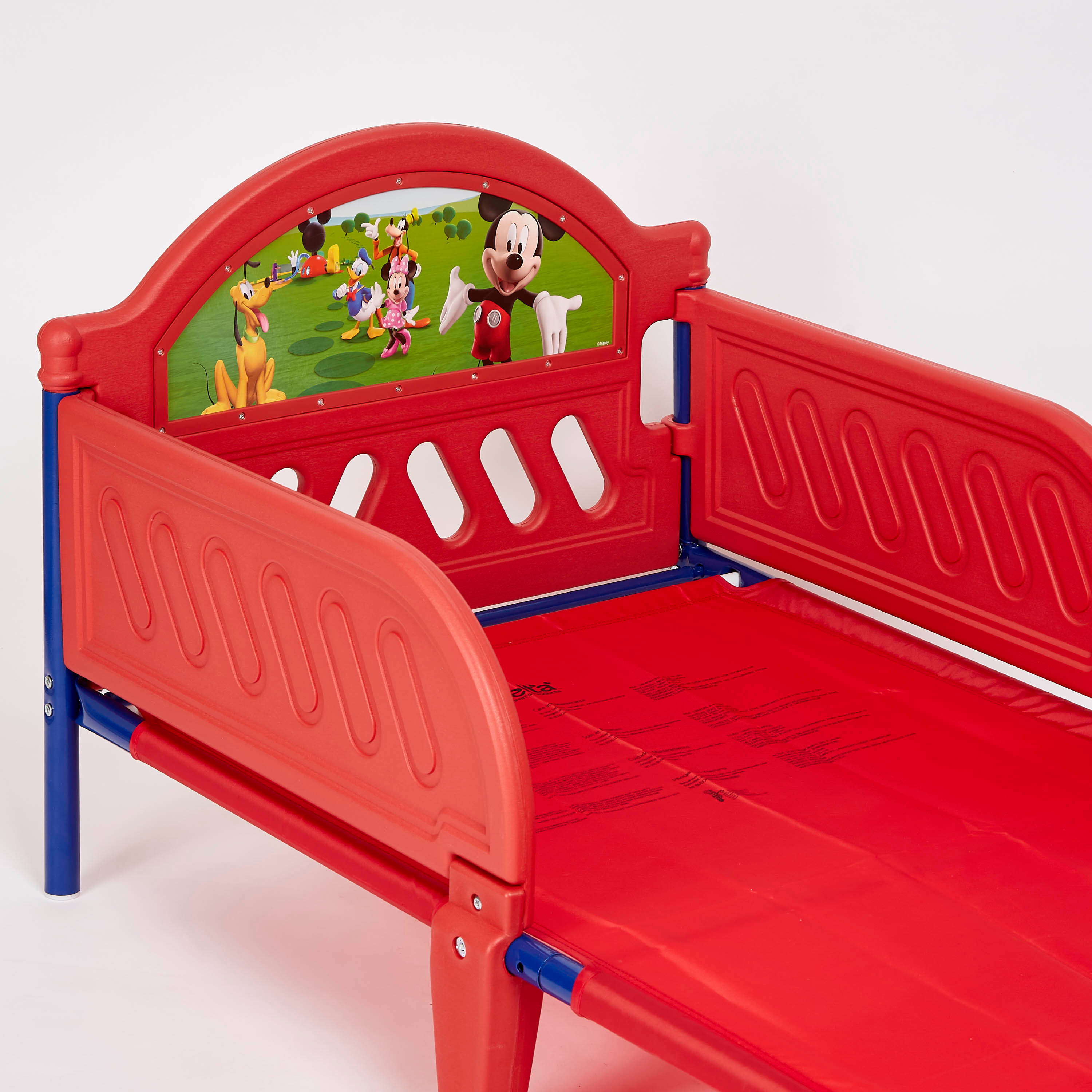 سرير ديزني ميكي ماوس للأطفال الصغار - أحمر-baby-nursery-furniture-cribsandbeds-beds-image-4