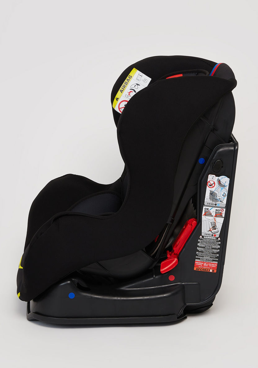 Nania Cosmo Graphic Black 2020 Baby Car Seat with Built-In Lock (Upto 7 years)-Car Seats-image-2