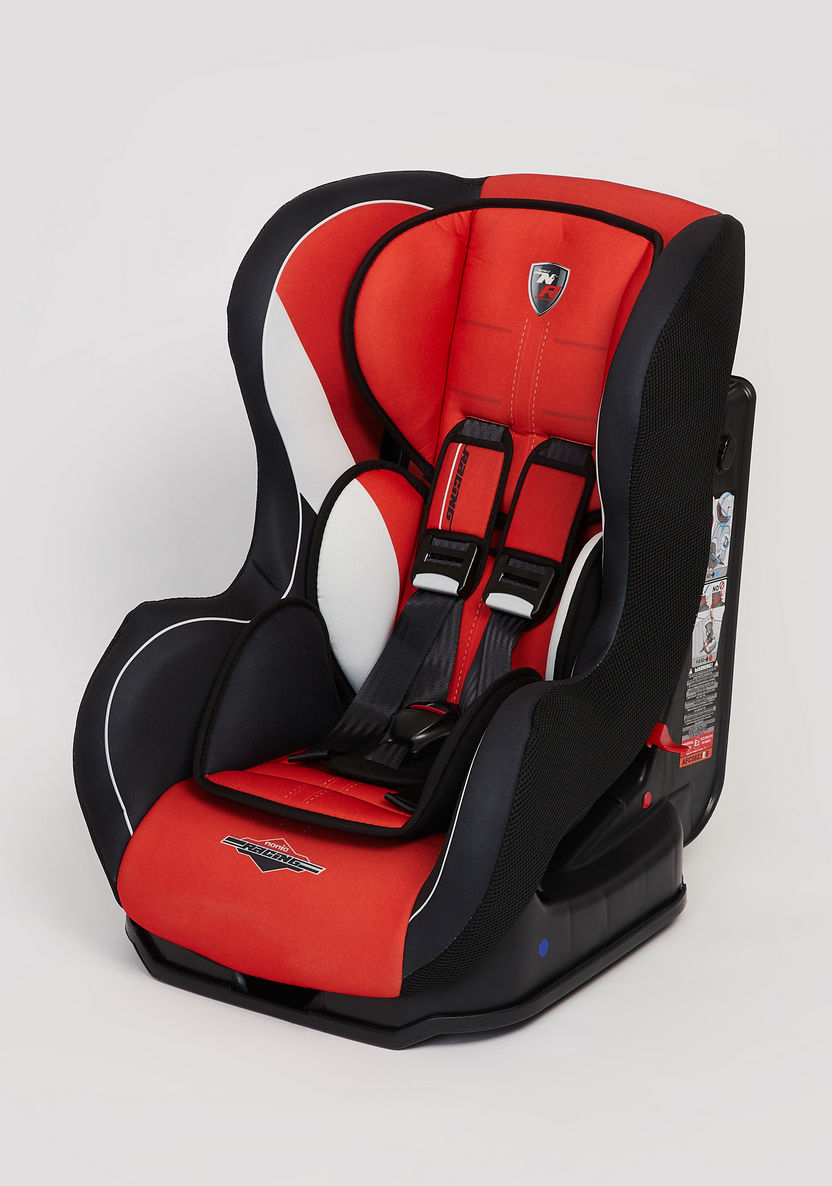 Nania Cosmo Red Racing Baby Car Seat with 5-Point Safety Harness (Upto 7 years)-Car Seats-image-0