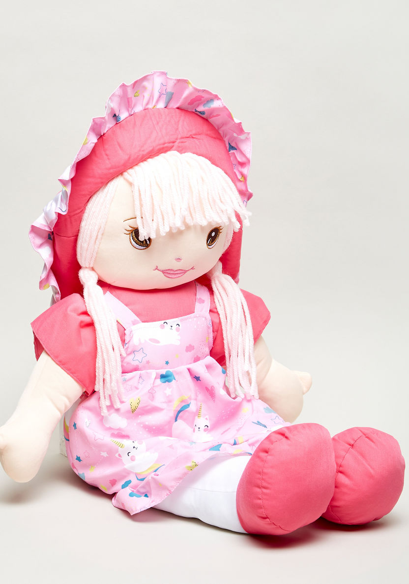 Juniors Rag Doll with Dress and Caticorn-Dolls and Playsets-image-0