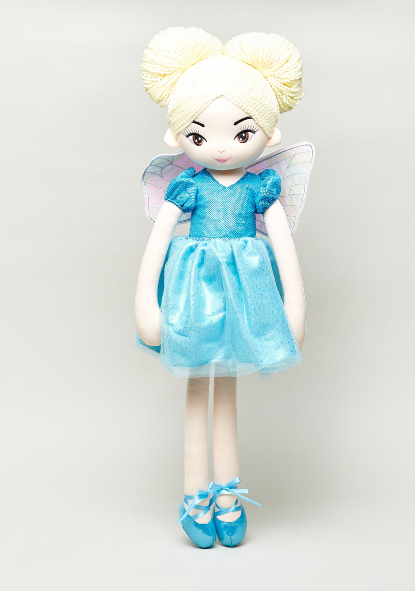 Juniors Doll with Blue Dress and Wings-Dolls and Playsets-image-0