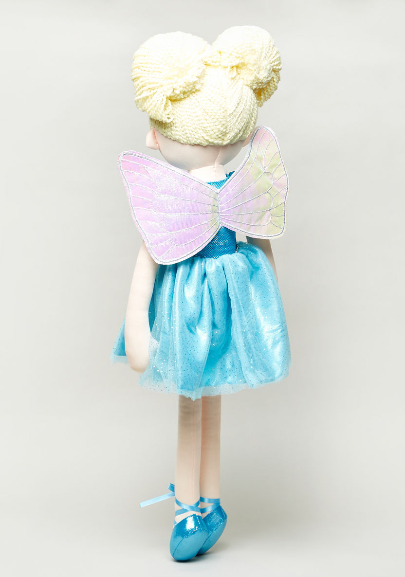 Juniors Doll with Blue Dress and Wings-Dolls and Playsets-image-1