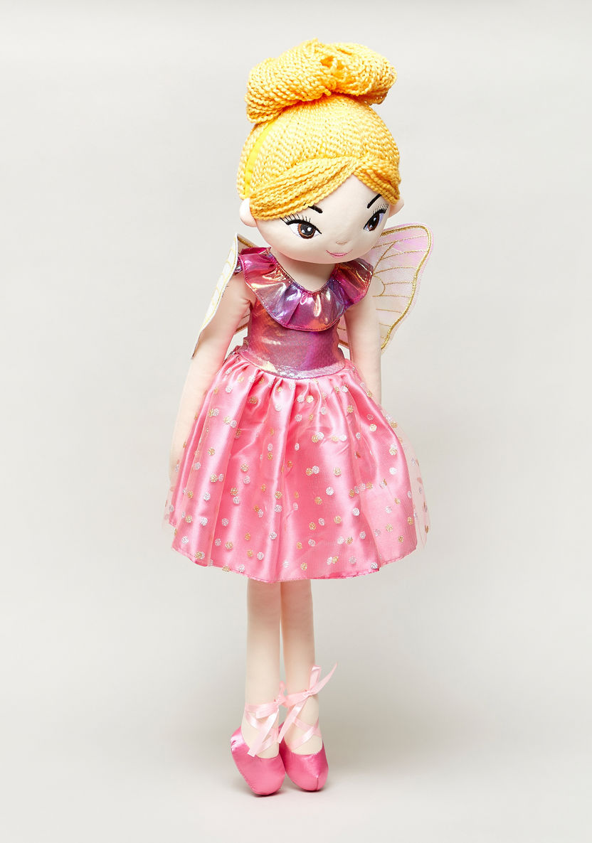 Juniors Doll with Dress and Wings - 70 cms-Dolls and Playsets-image-0