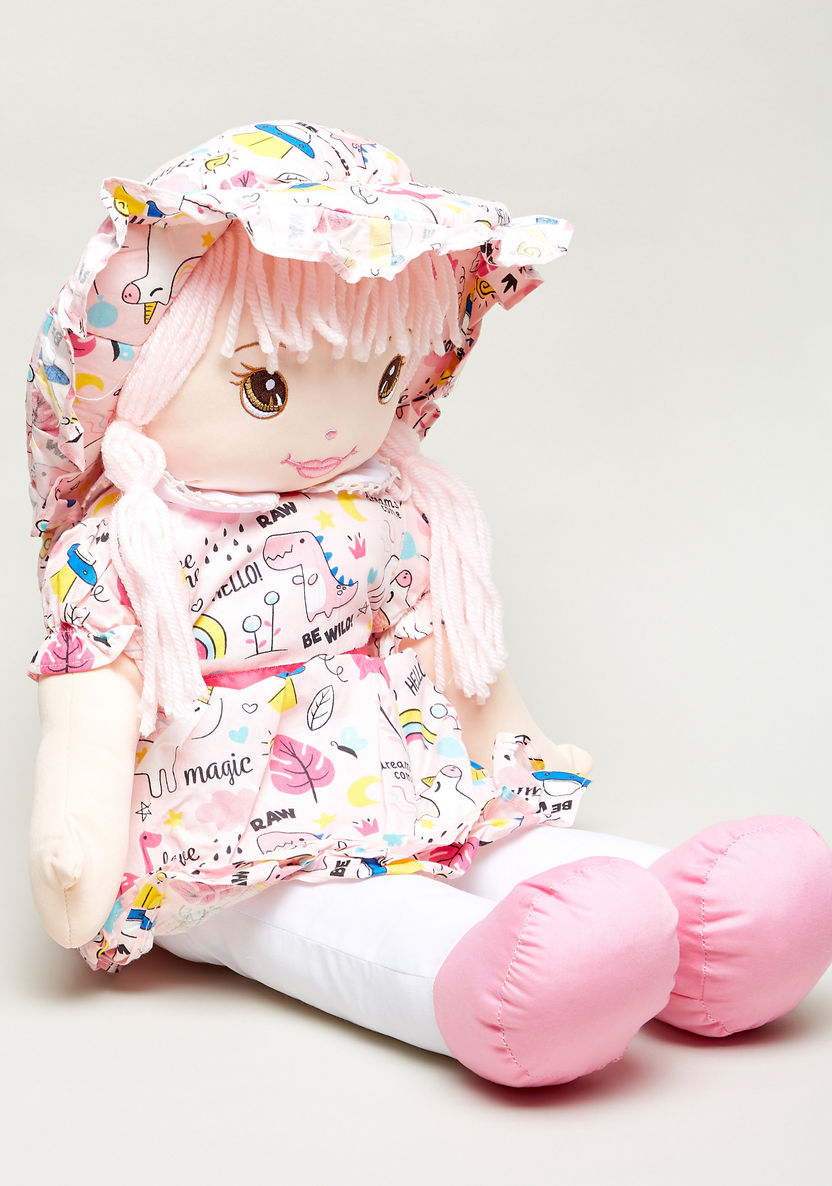 Juniors Magic Doll in Animal Dress with Hat - 60 cms-Dolls and Playsets-image-0