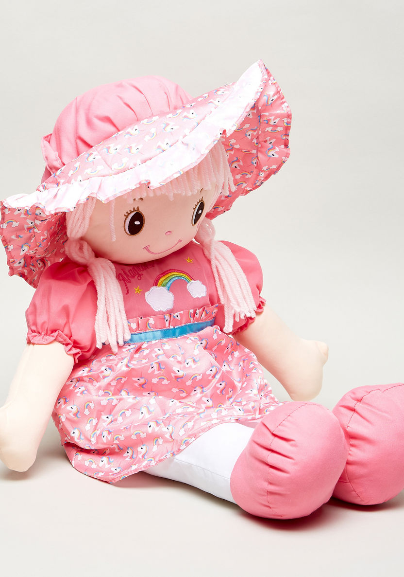 Juniors Rag Doll with Hat - 60 cms-Dolls and Playsets-image-0