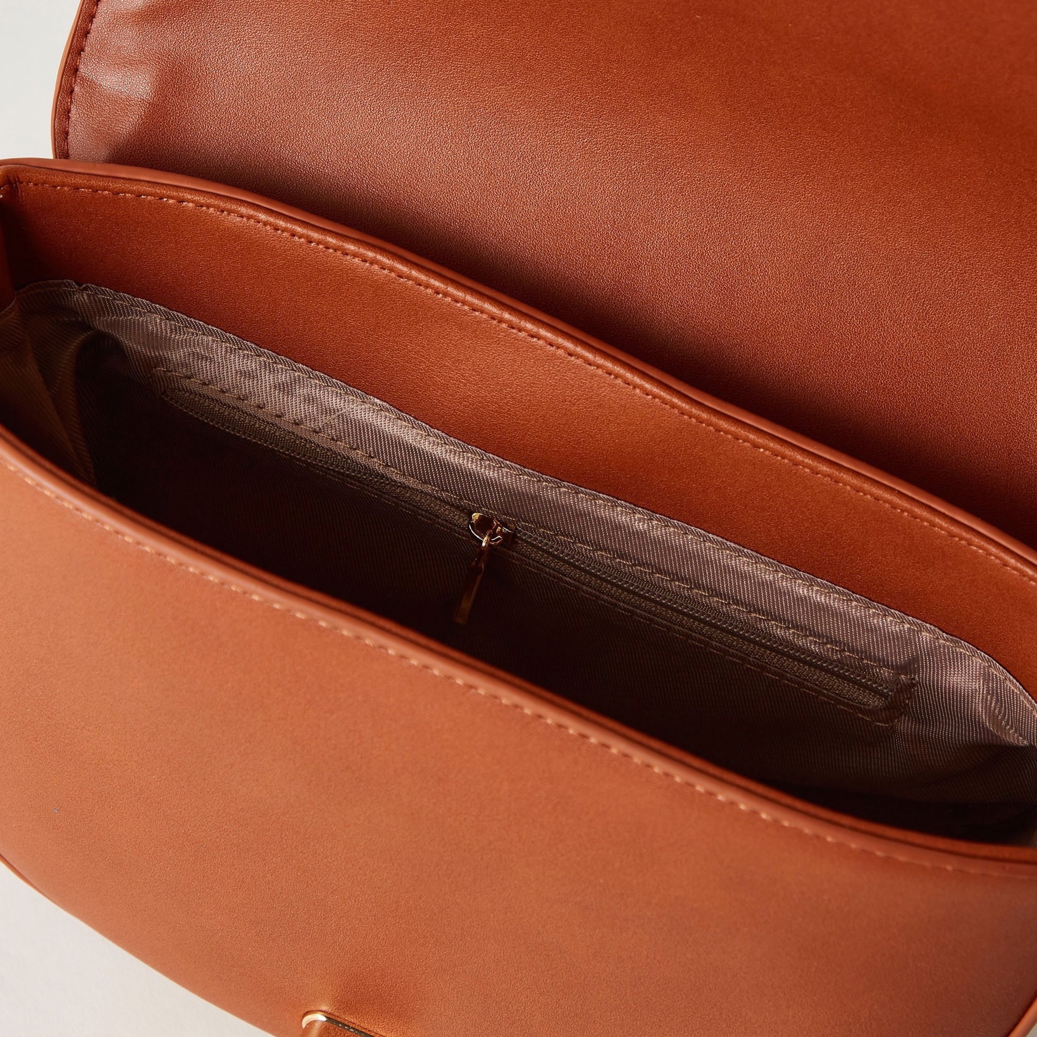 Bessie London Solid Crossbody Bag with Adjustable Strap-women-bagsandwallets-handbags-image-4