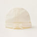 Giggles Solid Cap with Lace Detail and Bow Accent-Caps-thumbnail-2