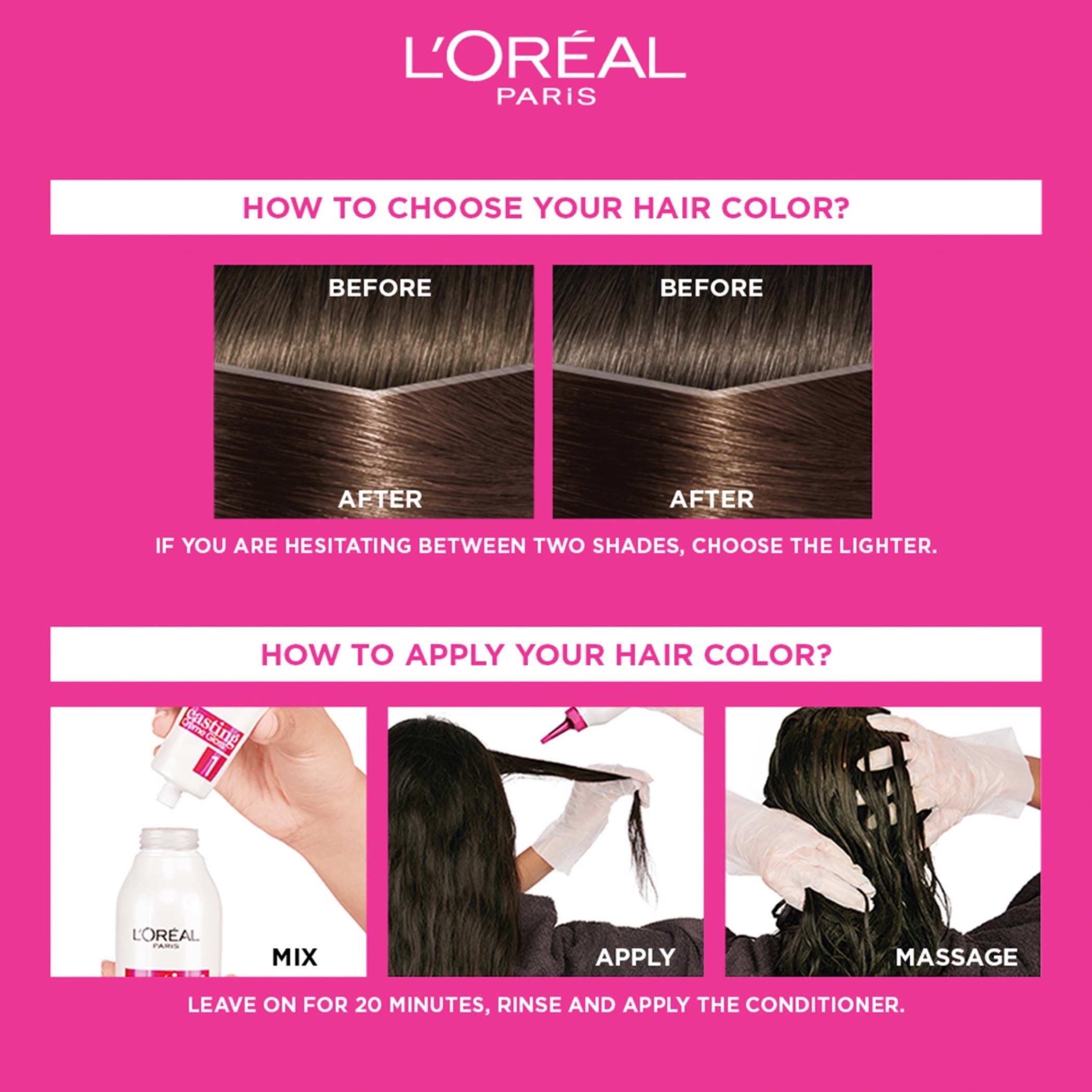Loreal Casting Crème Gloss 400 Chatain Brown Hair Colour-beautyandpersonalcare-hair-hairstyling-haircolours-image-3