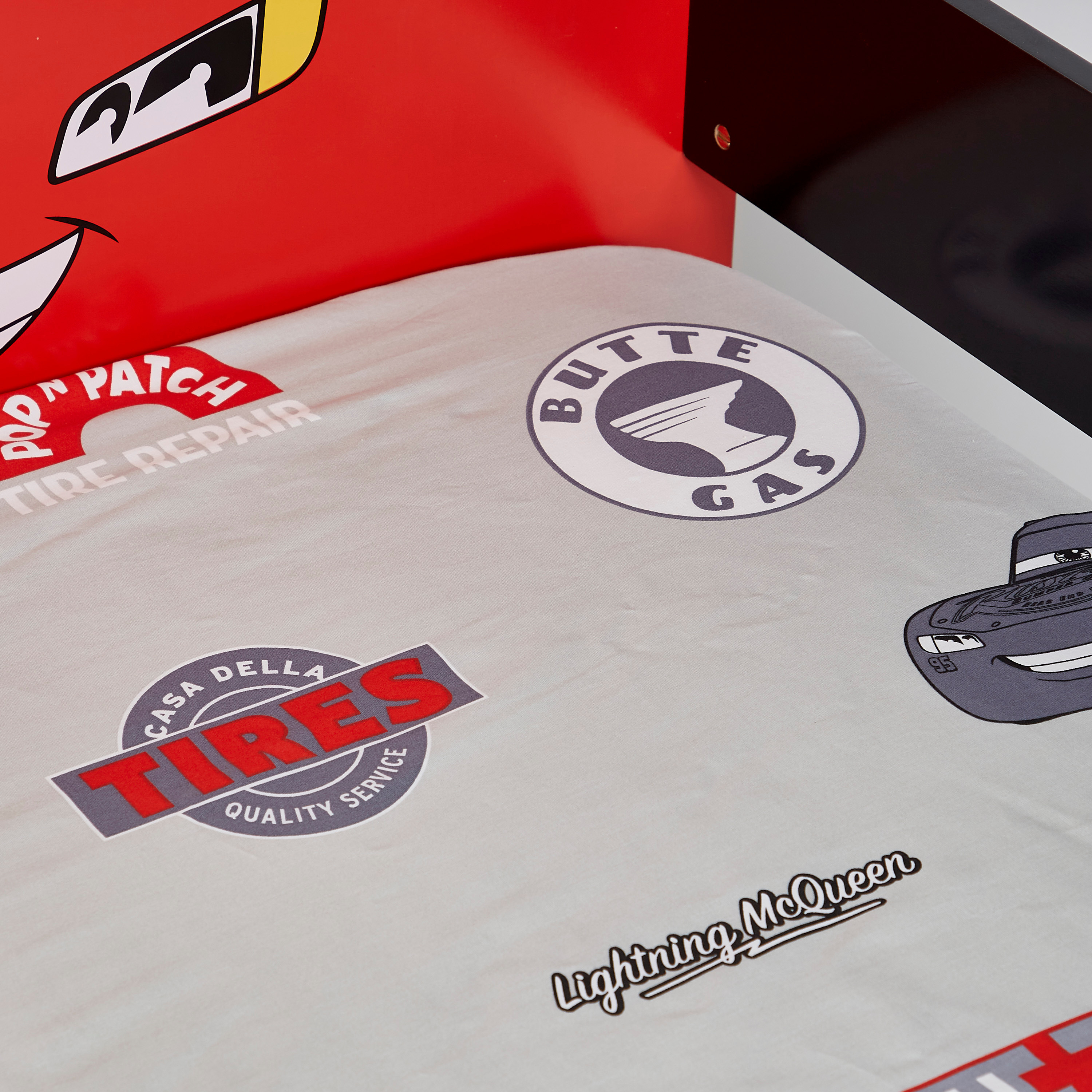 Disney Cars Fitted Sheet & Pillowcase Set-baby-nursery-babybedding-image-2