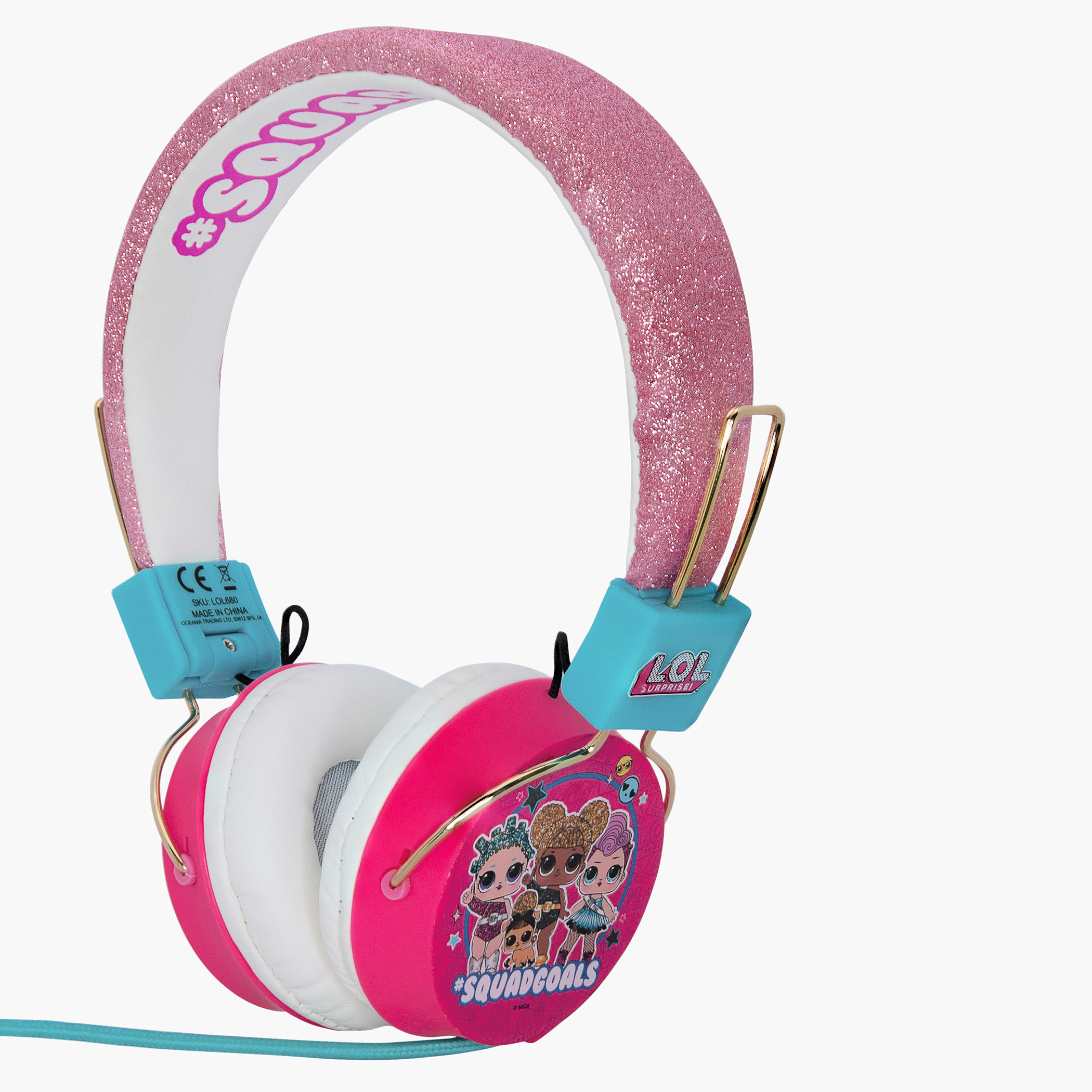 Lol hotsell glitterati headphones