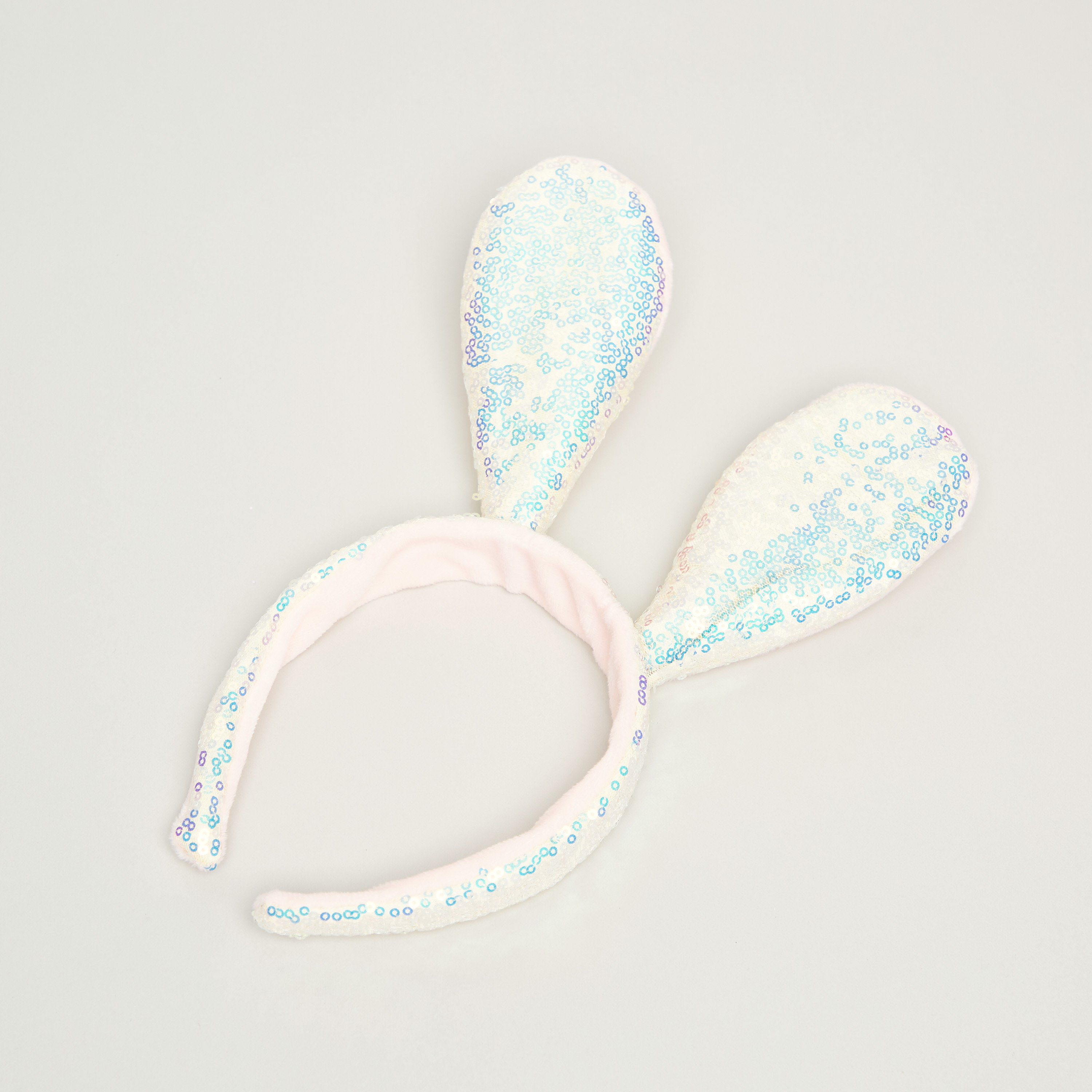 شريطة شعر صلبة بزخارف أذن أرنب مزينة بالترتر من تشارمز-baby-girls-accessories-hairaccessories-image-1