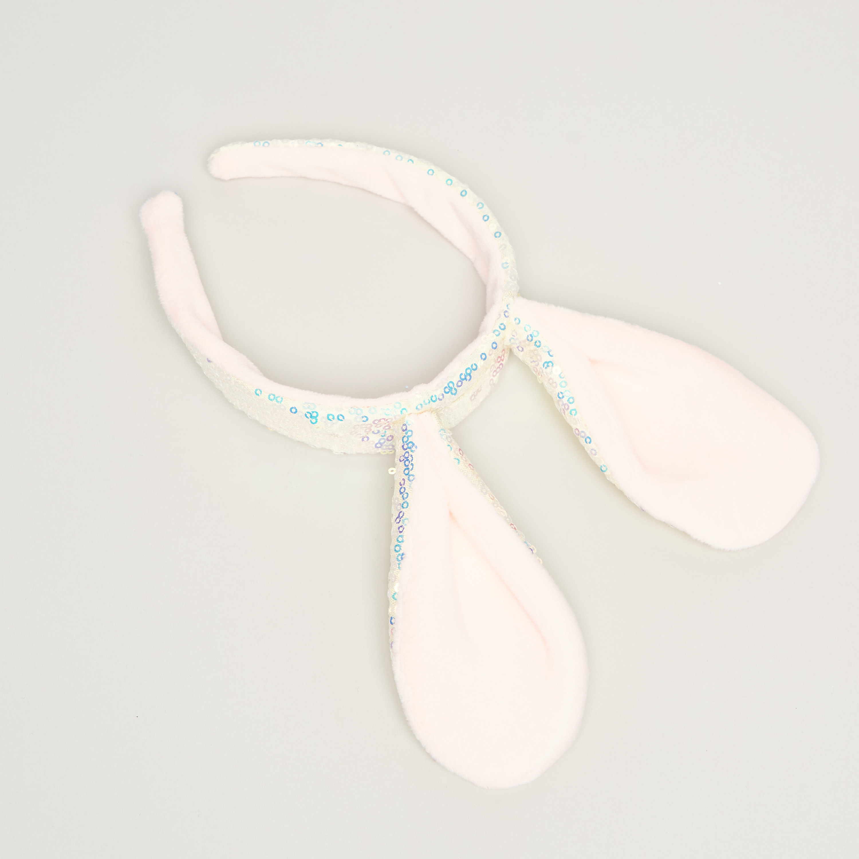 شريطة شعر صلبة بزخارف أذن أرنب مزينة بالترتر من تشارمز-baby-girls-accessories-hairaccessories-image-3