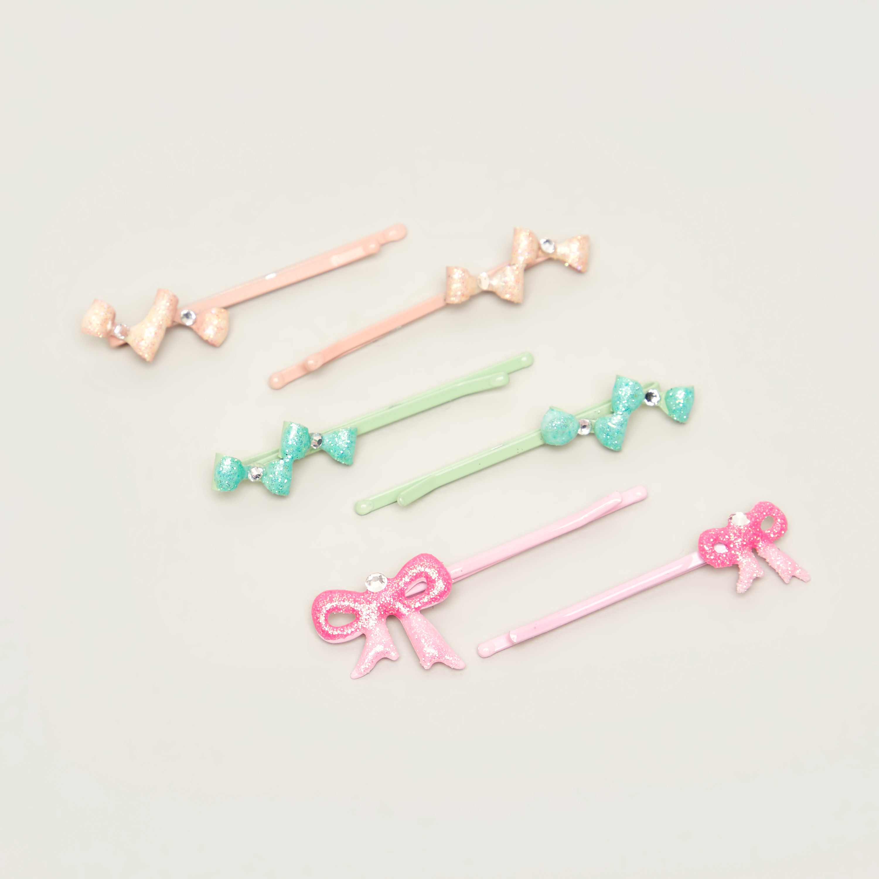 طقم إكسسوارات شعر 6 قطع من تشارمز-baby-girls-accessories-hairaccessories-image-1